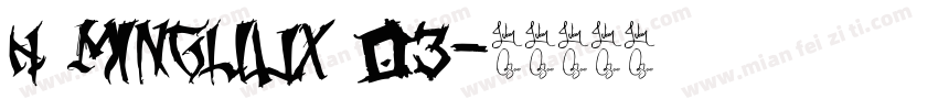 H MingLiUX 03字体转换